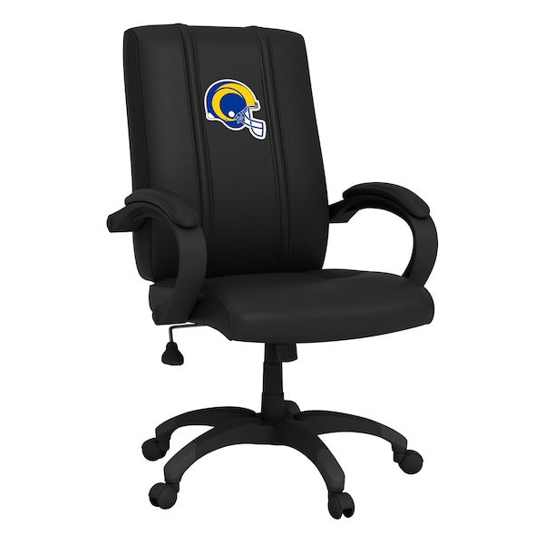 Dreamseat Office Chair 1000 with Los Angeles Rams Helmet Logo XZOC1000-PSNFL20082 - main